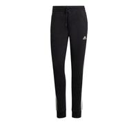 (WMNS) adidas Essentials 3-Stripes French Terry Cuffed Pants Asia Sizing 'Black White' IC8770 M