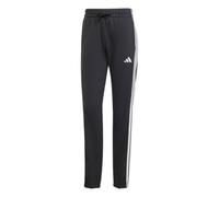 (WMNS) adidas Essentials 3-Stripes French Terry Cuffed Pants Asia Sizing 'Black White' JD5302 XS