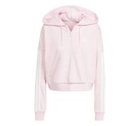 (WMNS) adidas Essentials 3-Stripes French Terry Quarter-Zip Hoodie Asia Sizing 'Pink' JN1943 M