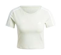 (WMNS) adidas Essentials 3-Stripes T-Shirt Asia Sizing 'Green White' IY4270 XXL
