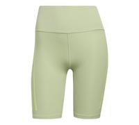 (WMNS) adidas Essentials 3-stripes Waisted Short Leggings 'Green' HD4471 M