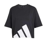 (WMNS) adidas Essentials Big Logo Boyfriend T-Shirt Asia Sizing 'Black' JG8736 S