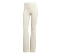 (WMNS) adidas Essentials Small Logo Flared Leggings 'Beige White' JD3072 M