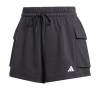 (WMNS) adidas Essentials Small Logo French Terry Cargo Shorts Asia Sizing 'Black' JD9944 XXS