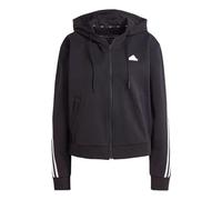 (WMNS) adidas Future Icons 3-Stripes Full Zip Hoodie Asia Sizing 'Black' IN9475 XXL