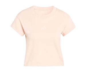 (WMNS) adidas Future Icons Small Logo Baby T-Shirt 'Blush Pink Peach' KD7756 L