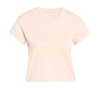 (WMNS) adidas Future Icons Small Logo Baby T-Shirt 'Blush Pink Peach' KD7756 M