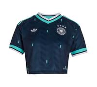 (WMNS) adidas Germany 26 Away Cropped Jersey Asia Sizing 'Collegiate Navy' KE8080 S