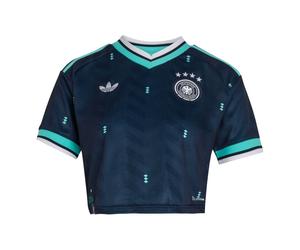 (WMNS) adidas Germany 26 Away Cropped Jersey Asia Sizing 'Collegiate Navy' KE8080 XS