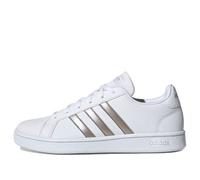 (WMNS) adidas Grand Court Base 'White Platinum Metallic' EE7874 5