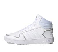 (WMNS) adidas Hoops 2.0 Mid 'White Silver Metallic' FY6023 6.5