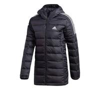 (WMNS) adidas Light Down Hooded Parka 'Black' GH4590 XS