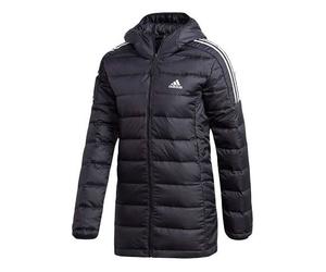 (WMNS) adidas Light Down Hooded Parka 'Black' GH4590 XS