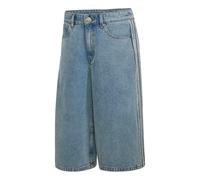 (WMNS) adidas Mid Rise Denim Jorts Asia Sizing 'Worn Blue Denim' KQ6478 XL