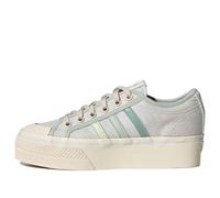 (WMNS) adidas Nizza Platform 'Cream White Green' GX4605 6.5