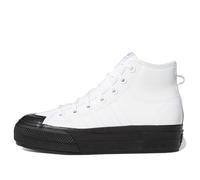 (WMNS) adidas Nizza RF Platform Mid 'White Black' FY7606 5
