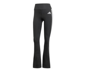 (WMNS) adidas Optime Essentials 3-Stripes Flared Leggings Asia Sizing 'Black White' JD6544 XL