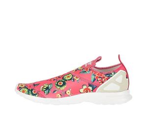 (WMNS) adidas originals ZX Flux Smooth Slip On 'Pink White' S78960 5