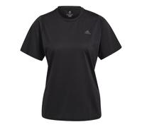 (WMNS) adidas Run Icon 3 Bar T-Shirt Asia Sizing 'Black' H57742 S