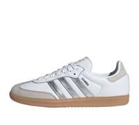 (WMNS) adidas Samba OG 'White Silver Metallic Grey' JI2725 9.5