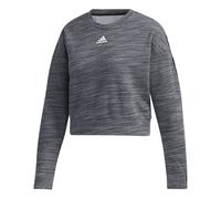 (WMNS) adidas Short Round Neck Pullover Sports Gray GE1131 L
