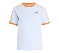 (WMNS) adidas Summer Glow Advanced Three Stripes Tee Asia Sizing 'Crystal Sky' KY8125 M