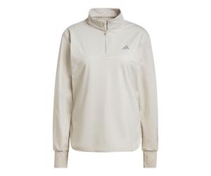 (WMNS) adidas Techfit AEROREADY Warm Quarter-Zip Training Top 'Beige' HI3368 XS