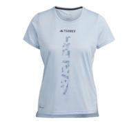 (WMNS) adidas TERREX Agravic Trail Running Tee 'Light Blue' HL1730 L