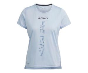 (WMNS) adidas TERREX Agravic Trail Running Tee 'Light Blue' HL1730 M