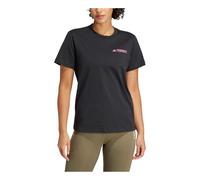 (WMNS) adidas Terrex Graphic T-Shirt Asia Sizing 'Black' IZ0449 L