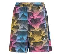 (WMNS) adidas Tiro Print Mesh Summer Shorts Asia Sizing 'Multi-Color' IQ4813 XL