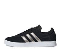 (WMNS) adidas VL Court 2.0 'Black Platinum Metallic' EE6784 5.5