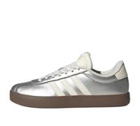 (WMNS) adidas VL COURT 3.0 'Silver Metallic Off White Gum' JQ7315 6.5