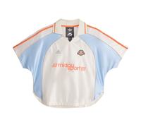 (WMNS) adidas x Miaou Cropped Jersey Asia Sizing 'Chalk White' KR4492 XXS