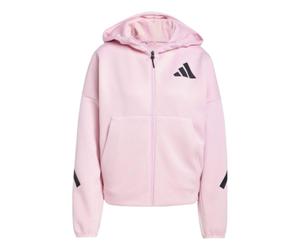 (WMNS) adidas Z.N.E. Full-Zip Hoodie Asia Sizing 'Pink Black' JC5393 XS