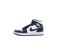 NIKE JORDAN unisex low sneakers DR0501 101 WMNS AIR JORDAN 1 MID SE size 41, Black Electric Green White, 7 UK