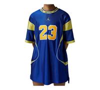 (WMNS) Air Jordan Brooklyn Brazil Jersey Dress 'Old Royal Yellow Pulse' II5395-417 XS
