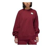 (WMNS) Air Jordan Flight Fleece Crew 'Claret' DQ4600-645 XL