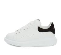 (WMNS) Alexander McQueen Oversized Sneaker 'White Black Suede' 553770WHGP79061 4