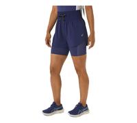 (WMNS) ASICS Nagino 4"" Run Short 'Navy' 2012C819-400 XL