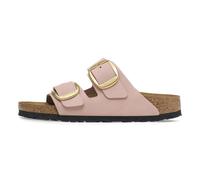(WMNS) Birkenstock Arizona Big Buckle Nubuck Leather Narrow Fit Sandals 'Soft Pink' 1026583 5-5.5