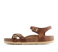 (WMNS) Birkenstock Kumba Oiled Leather Narrow Fit 'Cognac' 1021489 4-4.5
