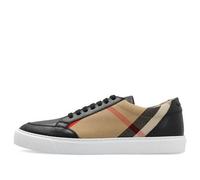 (WMNS) Burberry 25 Check and Leather Sneakers 'Black' 80575081 9
