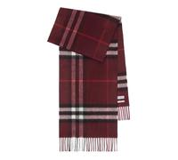 (WMNS) Burberry Check Cashmere Scarf 'Red' 8112639 F