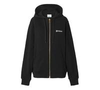 (WMNS) Burberry Zipper Classic Plaid hooded Long Sleeves Hoodie Black 8024543 XS