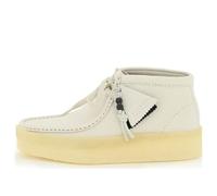 (WMNS) Clarks Wallabee Cup Boots 'White Nubuck' 26168988 7.5