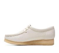 (WMNS) Clarks Wallabee 'White Nubuck' 26165560 6