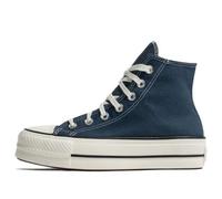 (WMNS) Converse Chuck Taylor All Star Lift Denim Fashion High Top 'Navy' A03821C 9