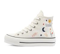(WMNS) Converse Chuck Taylor All Star Platform High 'It's Okay To Wander - Egret' 571086C 7.5
