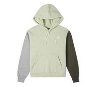 (WMNS) Converse Embroidered Star Chevron Pullover Hoodie Asia Sizing 'Olive' 10023912-A01 XS